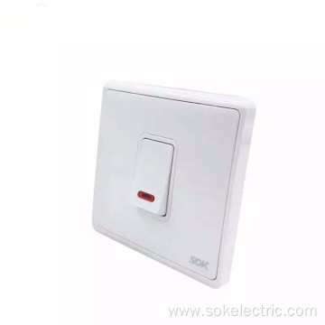 push switch double pole 45A White light switch